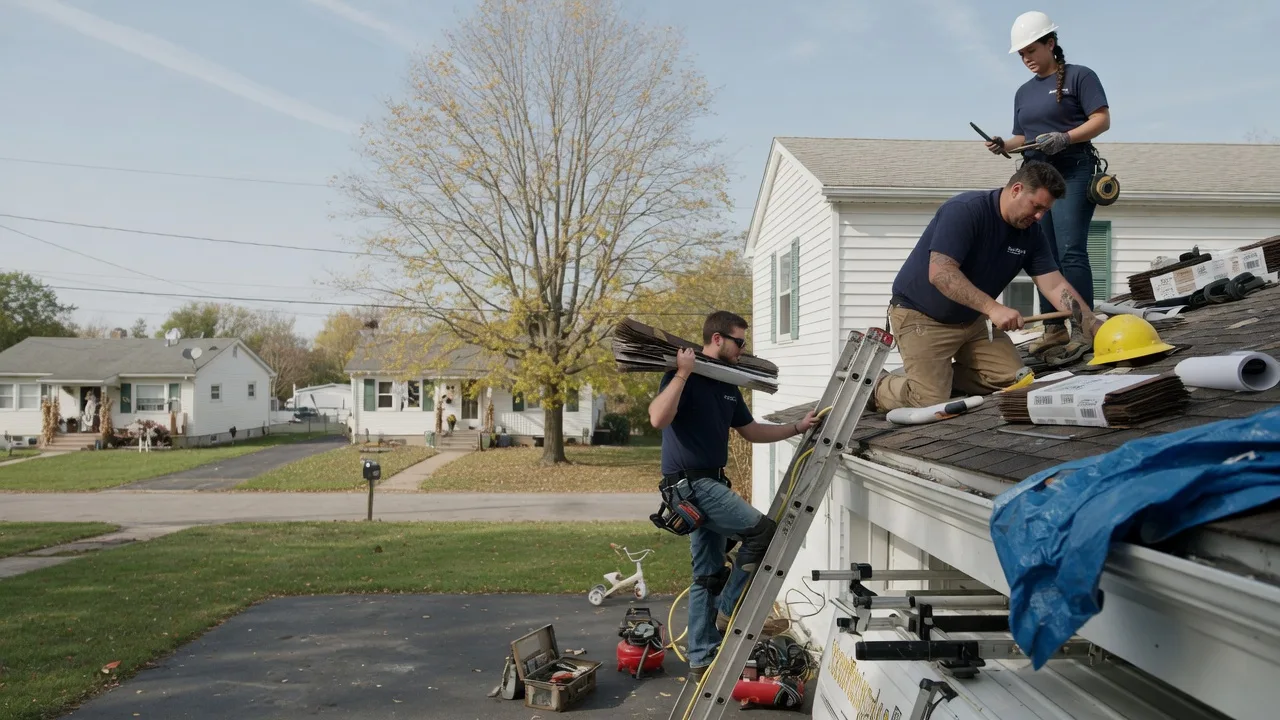 Local Roofing Contractors in New London, WI near me